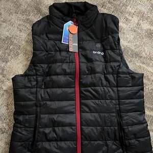 Ororo Women’s Black Heated Vest, Size Large